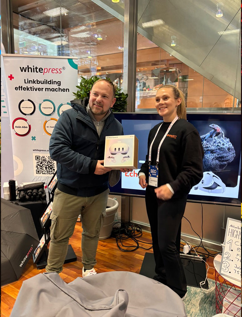 David Odenthal mit Whitepress Linkbuilding Award