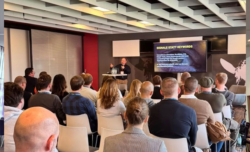 David Odenthal beim SEO Day Köln