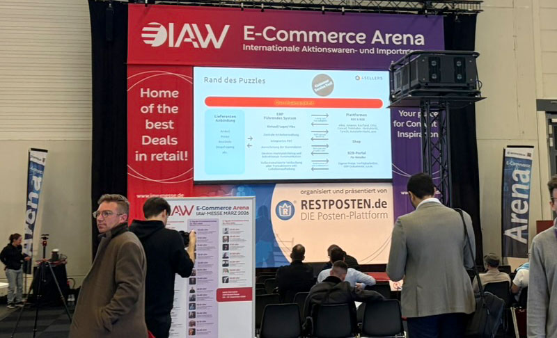 David Odenthal auf der IAW Messe