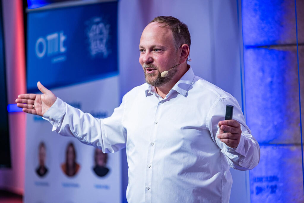 David Odenthal auf der Bühne